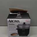 Aroma Housewares ARC-363-1NGB 3 Uncooked/6 Cups Cooked Rice Cooker, Steamer, Multicooker, 2-6 cups, Black