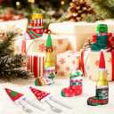 2 x 10pcs Christmas Can Cooler Coozie Combo for Party, Beer Can Coozy 12oz-16oz Bulk for Christmas Party Decoration Supplies