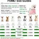 Dog Sweater, 3 Pack Dog Sweaters for Small Medium Dogs or Cat, Warm Soft Flannel Pet Clothes for Dogs Girl or Boy, Dog Shirt Coat Jacket (Small, Pink+Purple+Light Green)