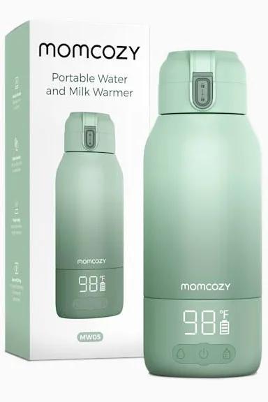 Momcozy Portable Breast Milk & Water Warmer Size 9.4" x 3.61" x 3.61