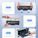 TN760 Toner Cartridges Replacement for Brother Toner TN-730/TN-760 Compatible HL-L2350DW MFC-L2710DW MFC-L2750DW HL-L2395DW HL-L2370DW DCP-L2550DW HL-L2390DW (Black, 2 Pack)