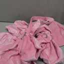 Large Plush Velvet Bows Set of 2 16-Inch Christmas Bow Tree Topper for Christmas Tree Decoration Door Window Decor (Pink)