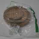 Set 3 Of Vietnam Traditional Handmade Round Rattan Wicker Serving Basket Trays Food Kitchen Bamboo Fruit Basket Serving Tray with Handles Home Decor Trays