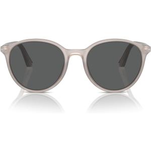 Persol Unisex Po3350s Round Sunglasses (Black/Green)