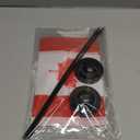 TrendPow 2 Pack Canada Desk Flag, Canadian Table Office Flags, Small Miniature Desktop Flag With 12"" Solid Black Pole and Black Base, Classroom, Offices Meeting Desk Decoration (Canada)