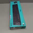 Logitech MK270 Wireless Keyboard and Mouse Combo for Windows, 2.4 GHz Wireless, Compact Mouse, 8 Multimedia and Shortcut Keys, 2-Year Battery Life, for PC, Laptop - Black (1 Pack)