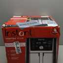 Instant Pot Vortex Plus 6QT XL Air Fryer, 6-in-1, Broils, Dehydrates, Crisps, Roasts, Reheats, Bakes for Quick Easy Meals, 100+ In-App Recipes, Dishwasher-Safe, from the Makers of Instant Pot, Black (Stainless Steel)