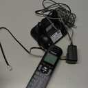 Panasonic Cordless Phone, 1.6" Backlit Display, Call Block, Speakerphone, 10 Hours Talk Time, 1 Handset - KX-TGC200B (Black)