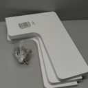 Jubilander Floating Corner Shelves Set of 3, Solid Wood Picture Wall Shelf, Floating Shelves for Storage for Bedroom Kitchen Bathroom Living Room (White)