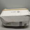 Large Dog Bed - XL Orthopedic Egg-Crate Memory Foam Dog Beds with Removable Washable Cover, Waterproof Pet Beds with Non-Slip Bottom, Grey