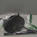 Happyyami Stainless Towel Stand Weighted Base Countertop Towel Hanger for Bathroom and Compact Design for Easy Organization and