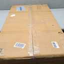 Amazon Basics Foldable Shopping Utility Cart with 360-Degree Wheels, Easy Assembly, Black, X-Large