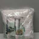 YoungsTex Beige Linen Semi Sheer Curtains 63 Inch Length for Living Room, Light Filtering Window Drapes with Rod Pocket Back Tab Natural Textured for Country Bedroom, 2 Panels, 52 X 63 Inch