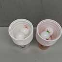 30 Pack Halloween Party Supplies Includes 22 Pcs Beer Cups with Halloween Designs and 8 Pcs 1.5In Fake Eye Balls for Party Favors Indoor Outdoor Nighttime Competitive(Pumpkin Ghost)