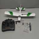 VOLANTEXRC RC Plane Trainer 3CH Remote Control Airplane with Prop Saver, 6-Axis Gyro Stabilizer & 3 Modes to Fly, Hobby Radio Controlled Aircraft RTF for Beginners, Adults, Boys and Kids (400mm,Green)