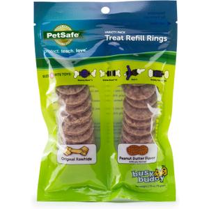 Set For Pets 2 (Rawhide Treat Rings And Muzzle For Dog XL), Best By 08/28/2026