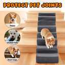 ROYALAY Stair Wedges for Small Dogs, Crystal Velvet Ramps for Dogs Over Stairs, Pet Ramp to Get on Bed with Strong Support for Injured & Aged Pets, 4 pcs, 
Item Weight	4.94 kg