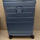 KYME Luggage Sets 3 Piece Hard Shell 22in/26in/30in Suitcases with Wheels Hardside Suitcase Set with TSA Lock Travel Rolling Luggage Set for Women Men Blue