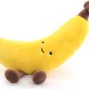 RECUR Banana Stuffed Animals Toy,Soft Fruit Banana Plush,12 Inches, Adorable Gift for All Ages
