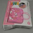 hahaland Toddler Busy Board Montessori Toys for 3 Year Old Girl Gifts, Educational Learning Toys with Life Skills, Alphabet, Number, Shape, Color, Car Ride Airplane Travel Toy Toddlers Girls Busy Book