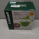 Cuisinart Large Spin Stop Salad Spinner- Wash, Spin & Dry Salad Greens, Fruits & Vegetables, 5qt, CTG-00-SAS1