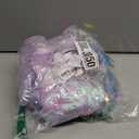 Little Girls Princess Mermaid Costume for Girls Dress Up with Accessory for Christmas Birthday Party Supplies (5-6 Years, Bling-rainbow)