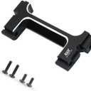 KYX Racing CNC Machined Aluminum Rear Bumper Mount Upgrades Parts Accessories for 1/18 RC Crawler Car Traxxas TRX4M