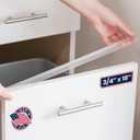 Cabinet Hero Slimline Cabinet Edge Protector - Prevents Chipping, Wear, Discoloration - Drawer Edge Guard, Bumper for Drawer - Easy Slip-On Installation - 3/4" Thick, 18" Length, White Pack of 4