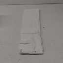 Yostev Luxury Fabric Shower Curtain 72"W x 96"L White