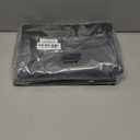 FLATO Waterproof Under Sink Mat 37" x 19" Shelf Liner for Kitchen and Bathroom, Cabinet Protector, Organizers and Storage, Flexible Silicone Drip Tray (Black)