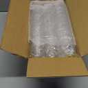 DI QIU REN 120 Pcs 5oz Dessert Cups with Golden Spoon, Plastic Dessert Parfait Cup Clear Appetizer Pudding Cup, Round Serving Goblet Cups Shot Glasse (Round Goblet-60Pack)