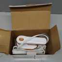 Travel Steamer Iron for Clothes Mini - Portable Ironing Machine Travel Small Size Portable Steamer Travel College Dorm Home Essentials (White)