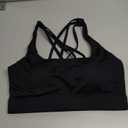 RUNNING GIRL Sports Bras for Women,Crisscross Back High Impact Sports Bra with Hook Closure Workout Supportive Bra S