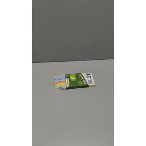 JIMMIDDA 8Pcs Gel Pens with Black Ink, Fine Point Smooth Writing Pens, Quick-dry Gel Retractable Pens for Journaling Note Taking, Cute Office School Supplies for Adults Kids (0.7mm, Gradient)