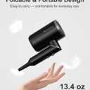 ANNLARY Hair Dryer with Comb | 1800W Blow Dryer with Diffuser for Curly Hair | Plasma Ionic Hairdryer for Frizz Control | Foldable & Protable Design for Travel | 6.5 ft ALCI Cord