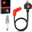 Ignition Coil Pack and spark plug For HONDA 450S 450ES 350S 350ES Foreman 400 450 TRX450 FE FM ES S Rancher 350 TRX350 FE FM TE TM