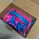 DECOCKRAT Balloon Pump - Electric Dual Nozzle Air Pump for Balloon, Portable Balloon Blower Save Time and Effort, Inflator for Parties & Decorations - 110V-120V, 600W, BluePink