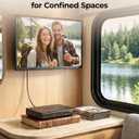 DVD Players for TV with HDMI, DVD Players that Play All Regions, Simple DVD Player for Elderly, CD Player for Home Stereo System, Included HDMI and RCA Cable, 10ft HDMICable