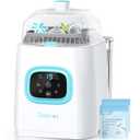 Bottle Washer Pro, All-in-One Baby Bottle Washer and Sterilizer & Dryer with 60 Detergent Tablets, Cleaning Machine for Bottles, Pump Parts & Baby Essentials, Deep Cleaning, Replaces Hand Washing