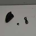 Ergonomic Wireless Rechargeable Mouse, Bluetooth+USB A+Type C(3 in 1) Connection, 5 Levels Up to 4800 DPI, 6 Silent Buttons, 2.4GHz Carpal Tunnel Vertical Mice, for Laptop, Desktop,MacBook-black