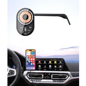 Masergogo Wireless Charging car Phone Holder for 2019-2022 BMW 3 Series /2021-2023 4 Series/2022-2024 2 Series Accessories 10.25-inch Screen Fixed Clip,360° Rotation