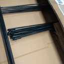6 Packs Tomato Cages for Garden, 12"12"56" Plant Support Cage with Different Spacing, Green Metal Trellis for Climbing Plants Like Cucumber, Flowers