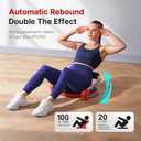 MERACH Ab Machine, Sit Up Exercise Equipment with 3 Adjustable Resistance Levels, Automatic Rebound Ab Crunch Machine for Core Workout, Ab Workout Equipment for Stomach
