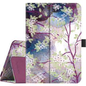 Famavala Folio Case Cover for All-New Fire 7 Tablet (12th Generation, 2022 Release) Not Fit for 7th/9th Genration (VineFlower)