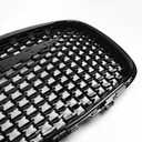 Front Grille Assembly Compatible with Chrysler 300C SRT 2015 2016 2017 2018 2019 2020 2021 2022 Replacement Front Bumper Grill 5SW18DX8AD CH1200393