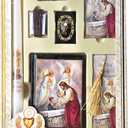 Boys Blessed Sacrament Deluxe First Communion Gift Box Set with Candle
