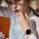 2 PACK Metal Band for Google Pixel Watch 3 41mm Bands/Google Pixel Watch 2/1 Bands Women Men, Stainless Steel Mesh Loop Adjustable Wristband Replacement Straps (Colorful/Rose Pink)