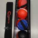 Champs MMA Boxing Reflex Ball Set with Punch Counter App | 4 Balls with Varying Weights, Headband & 4 Spare Strings to Improve Speed, Hand Eye Coordination Training | Boxing Equipment, MMA Gear Gift