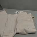 Boys Uniform Cargo Pants Cotton Baggy Chino Pants Teen School Dress Trousers with 4 Pocket (Beige, 10-11Y)