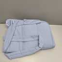 Gym Bag for Women, Travel Duffle Bags with Wet Pocket, Lightweight Carry on Bag Overnight Weekender Duffel Bag, Water Resistant (Haze Blue), 15.6×6.8×11.5 inches, Capacity: 22L